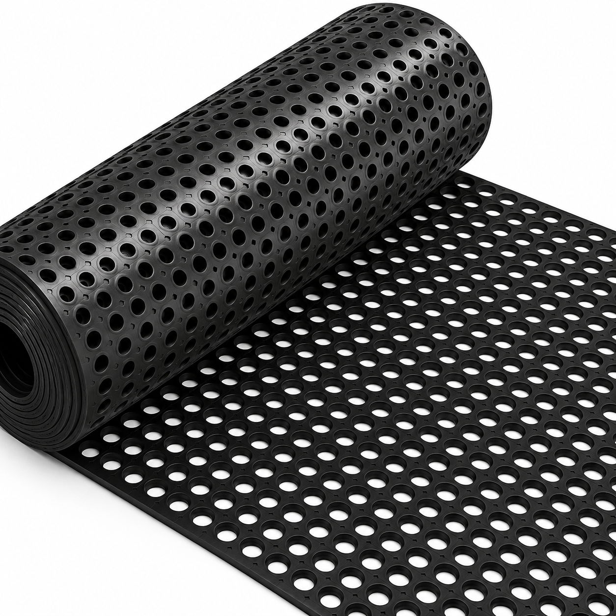 Rouleaux caillebotis caoutchouc PEEP Rubber
